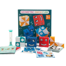 Carica l&#39;immagine nel visualizzatore di Gallery, Gioco di emoji del cubo magico Montessori - Ozerty
