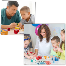 Carica l&#39;immagine nel visualizzatore di Gallery, Gioco di emoji del cubo magico Montessori - Ozerty
