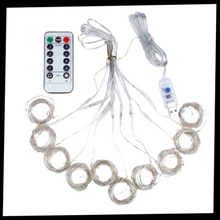 Carica l&#39;immagine nel visualizzatore di Gallery, Luci fatate per tende con telecomando - Ozerty
