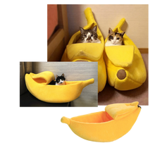 Carica l&#39;immagine nel visualizzatore di Gallery, Letto per animali a forma di banana
