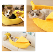 Carica l&#39;immagine nel visualizzatore di Gallery, Letto per animali a forma di banana - Ozerty
