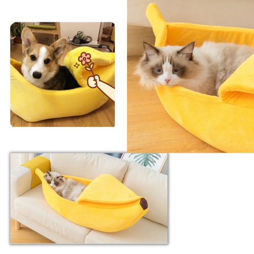 Letto per animali a forma di banana - Ozerty