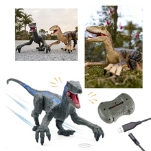 Carica l&#39;immagine nel visualizzatore di Gallery, Dinosauro giocattolo telecomandato - Ozerty
