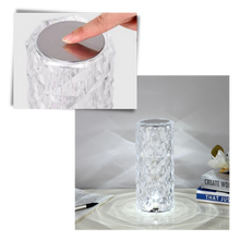 Carica l&#39;immagine nel visualizzatore di Gallery, Lampada da tavolo in cristallo di lusso - Ozerty
