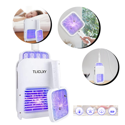 Insetticida elettrico per zanzare ricaricabile USB LED - Ozerty