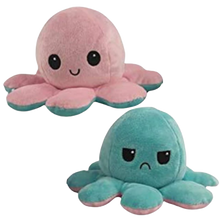 Carica l&#39;immagine nel visualizzatore di Gallery, Mini polpo di peluche reversibile
