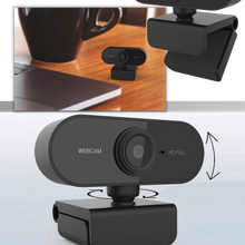 Carica l'immagine nel visualizzatore di Gallery, Webcam USB HD 1080p rotante con microfono - Ozerty
