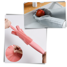 Carica l&#39;immagine nel visualizzatore di Gallery, Guanti di lavaggio multiuso in silicone - Ozerty
