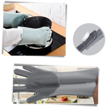 Carica l&#39;immagine nel visualizzatore di Gallery, Guanti di lavaggio multiuso in silicone
