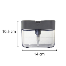 Carica l&#39;immagine nel visualizzatore di Gallery, Distributore di detersivo da cucina con porta spugna - Ozerty
