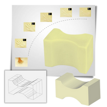 Carica l&#39;immagine nel visualizzatore di Gallery, Cuscino laterale per ginocchia e gambe memory foam - Ozerty
