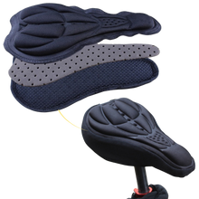 Carica l&#39;immagine nel visualizzatore di Gallery, Cuscino del sedile della bicicletta imbottito in gel di silicone - Ozerty
