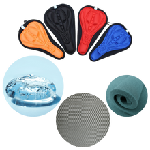 Carica l&#39;immagine nel visualizzatore di Gallery, Cuscino del sedile della bicicletta imbottito in gel di silicone - Ozerty
