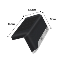 Carica l&#39;immagine nel visualizzatore di Gallery, Luci LED solari per gradini (4 pezzi) - Ozerty
