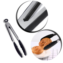 Carica l&#39;immagine nel visualizzatore di Gallery, Pinza per barbecue con impugnatura in silicone - Ozerty
