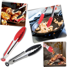 Carica l&#39;immagine nel visualizzatore di Gallery, Pinza per barbecue con impugnatura in silicone - Ozerty
