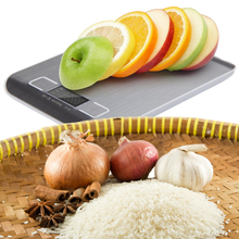 Carica l&#39;immagine nel visualizzatore di Gallery, Bilancia da cucina digitale LCD in acciaio inox - Ozerty
