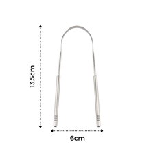 Carica l&#39;immagine nel visualizzatore di Gallery, Puliscilingua in acciaio inox - Ozerty
