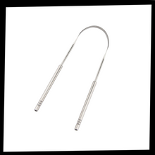 Carica l&#39;immagine nel visualizzatore di Gallery, Puliscilingua in acciaio inox - Ozerty
