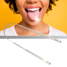 Carica l&#39;immagine nel visualizzatore di Gallery, Puliscilingua in acciaio inox - Ozerty
