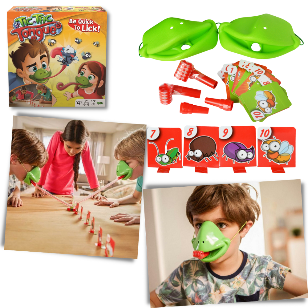 Gioco di puzzle della lingua di Tic Tac - Ozerty