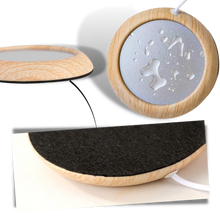 Carica l&#39;immagine nel visualizzatore di Gallery, Scaldabicchieri elettrico USB in legno - Ozerty
