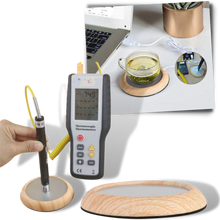 Carica l&#39;immagine nel visualizzatore di Gallery, Scaldabicchieri elettrico USB in legno - Ozerty
