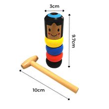 Carica l&#39;immagine nel visualizzatore di Gallery, Giocattolo magico infrangibile dell&#39;uomo di legno - Ozerty
