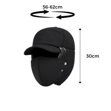 Carica l&#39;immagine nel visualizzatore di Gallery, Cappello antivento unisex per la protezione delle orecchie e del viso - Ozerty
