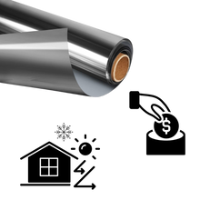 Carica l&#39;immagine nel visualizzatore di Gallery, Pellicola riflettente per la privacy delle finestre - Ozerty
