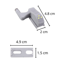 Carica l&#39;immagine nel visualizzatore di Gallery, Confezione da 3 luci a LED a cerniera - Ozerty
