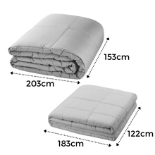 Carica l&#39;immagine nel visualizzatore di Gallery, Coperta appesantita Terapia a pressione profonda  - Ozerty
