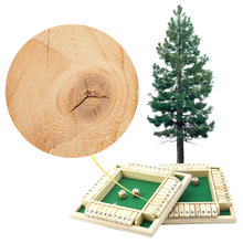 Carica l&#39;immagine nel visualizzatore di Gallery, Gioco di dadi in legno
