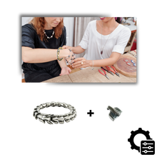 Carica l&#39;immagine nel visualizzatore di Gallery, Bracciale regolabile Drago di Midgard - Ozerty
