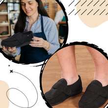 Carica l&#39;immagine nel visualizzatore di Gallery, Scarpe ortopediche diabetiche regolabili - Ozerty
