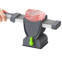 Carica l&#39;immagine nel visualizzatore di Gallery, Affettatrice Manuale con Regolazione dello Spessore -Grigio - Ozerty
