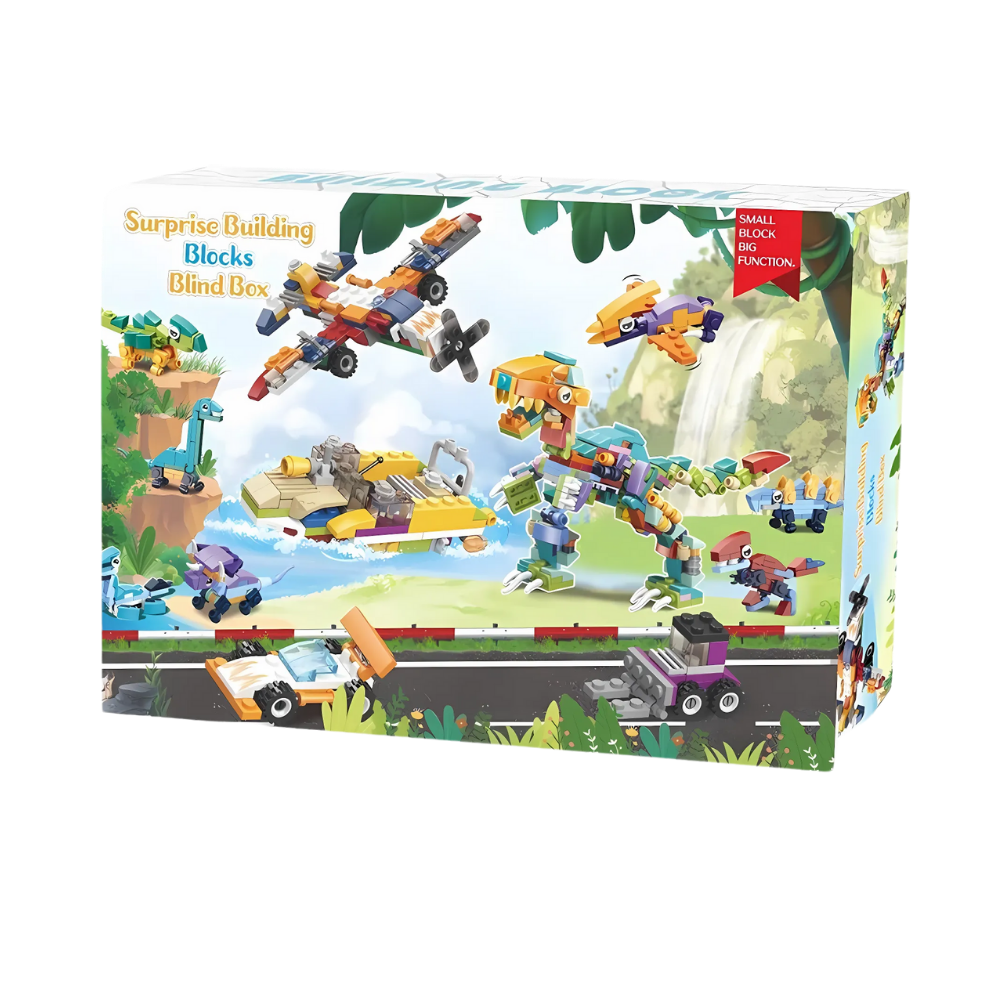 Blocchi con Animali di Minecraft -Foresta - Ozerty