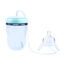 Carica l&#39;immagine nel visualizzatore di Gallery, Biberon per autoalimentazione con valvola anticolica -Verde - Ozerty
