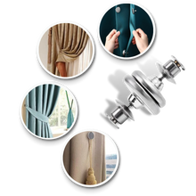Carica l&#39;immagine nel visualizzatore di Gallery, Clip per tende magnetiche anti-perdita - Ozerty
