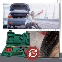 Carica l&#39;immagine nel visualizzatore di Gallery, Kit Universale Automatico per la Riparazione di Forature degli Pneumatici - Ozerty
