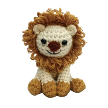 Carica l&#39;immagine nel visualizzatore di Gallery, Kit di Animali all&#39;Uncinetto per Principianti -Leone marrone - Ozerty
