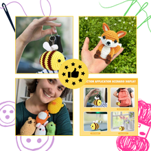 Carica l&#39;immagine nel visualizzatore di Gallery, Kit di Animali all&#39;Uncinetto per Principianti - Ozerty
