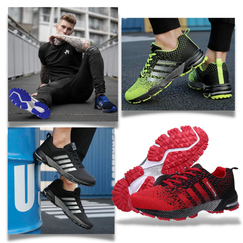 Scarpe da ginnastica traspiranti da uomo - Ozerty