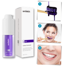 Carica l&#39;immagine nel visualizzatore di Gallery, Dentifricio illuminante viola - Ozerty
