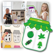 Carica l&#39;immagine nel visualizzatore di Gallery, Magneti educativi colorati - Ozerty
