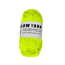 Carica l&#39;immagine nel visualizzatore di Gallery, Filato colorato a bagliore morbido -Giallo - Ozerty
