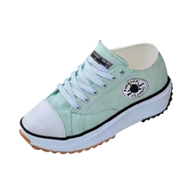 Carica l'immagine nel visualizzatore di Gallery, Sneaker in tela antiscivolo comodamente rialzata -Verde menta/EU35Verde menta/EU36Verde menta/EU37Verde menta/EU38Verde menta/EU39Verde menta/EU40Verde menta/EU41Verde menta/EU42 - Ozerty
