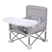 Carica l&#39;immagine nel visualizzatore di Gallery, Sedia pieghevole compatta per bambini -Grigio - Ozerty
