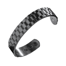 Carica l&#39;immagine nel visualizzatore di Gallery, Bracciale magnetico terapeutico in rame -Nero - Ozerty
