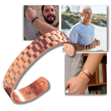 Carica l&#39;immagine nel visualizzatore di Gallery, Bracciale magnetico terapeutico in rame - Ozerty
